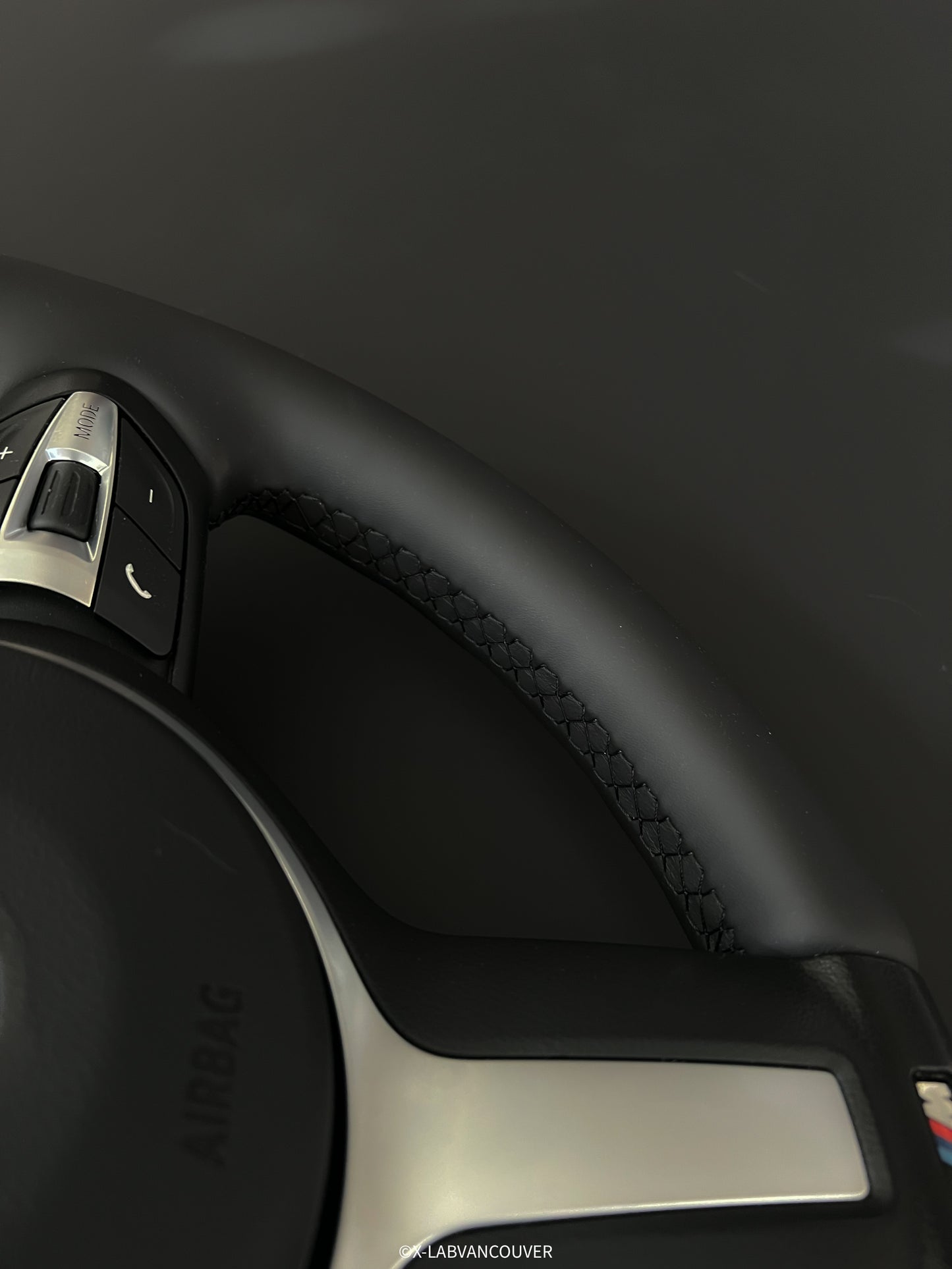 BMW F3X ULTRA NAPPA STEERING WHEEL UPHOLSTERY SERVICE - X-LAB