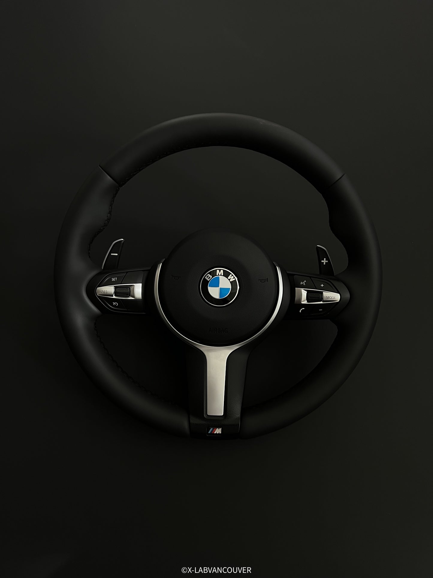 BMW F3X ULTRA NAPPA STEERING WHEEL UPHOLSTERY SERVICE - X-LAB