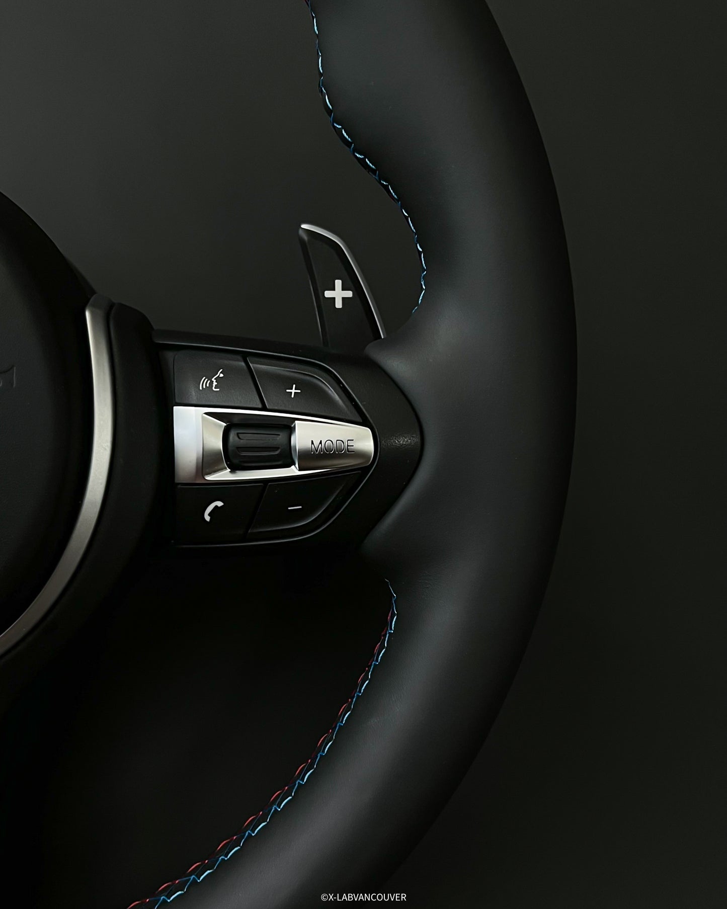 BMW F8X ULTRA NAPPA STEERING WHEEL UPHOLSTERY SERVICE - X-LAB