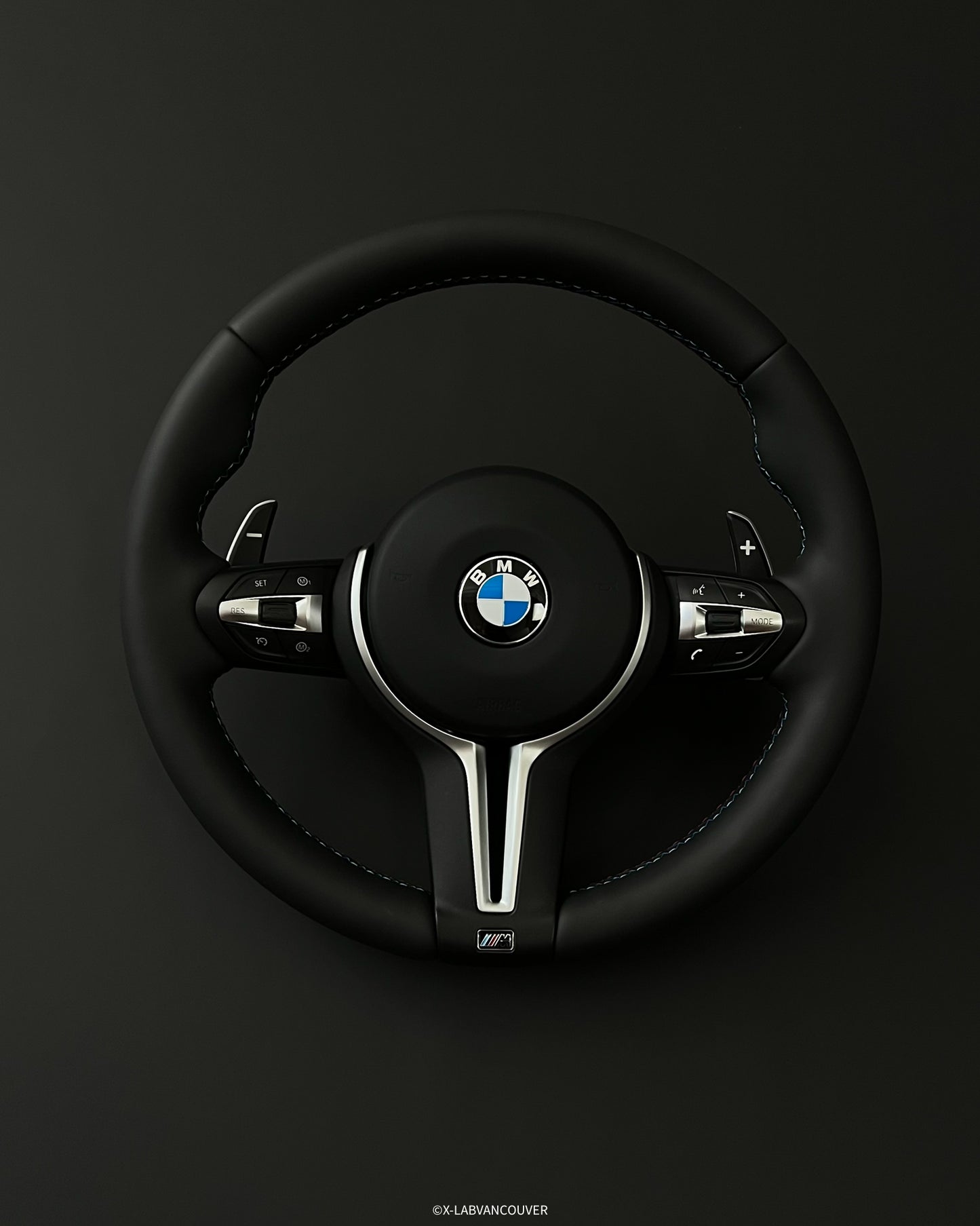 BMW F8X ULTRA NAPPA STEERING WHEEL UPHOLSTERY SERVICE - X-LAB
