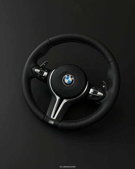 BMW F8X ULTRA NAPPA STEERING WHEEL UPHOLSTERY SERVICE - X-LAB