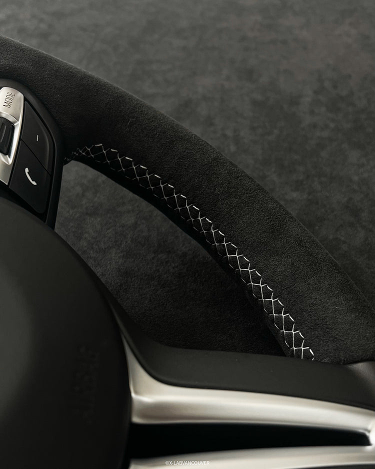 STEERING WHEEL- UPHOLSTERY – X-LAB